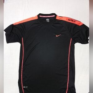 Nike Running Dri Fit Short Sleeve Shirt Sport Athletic
